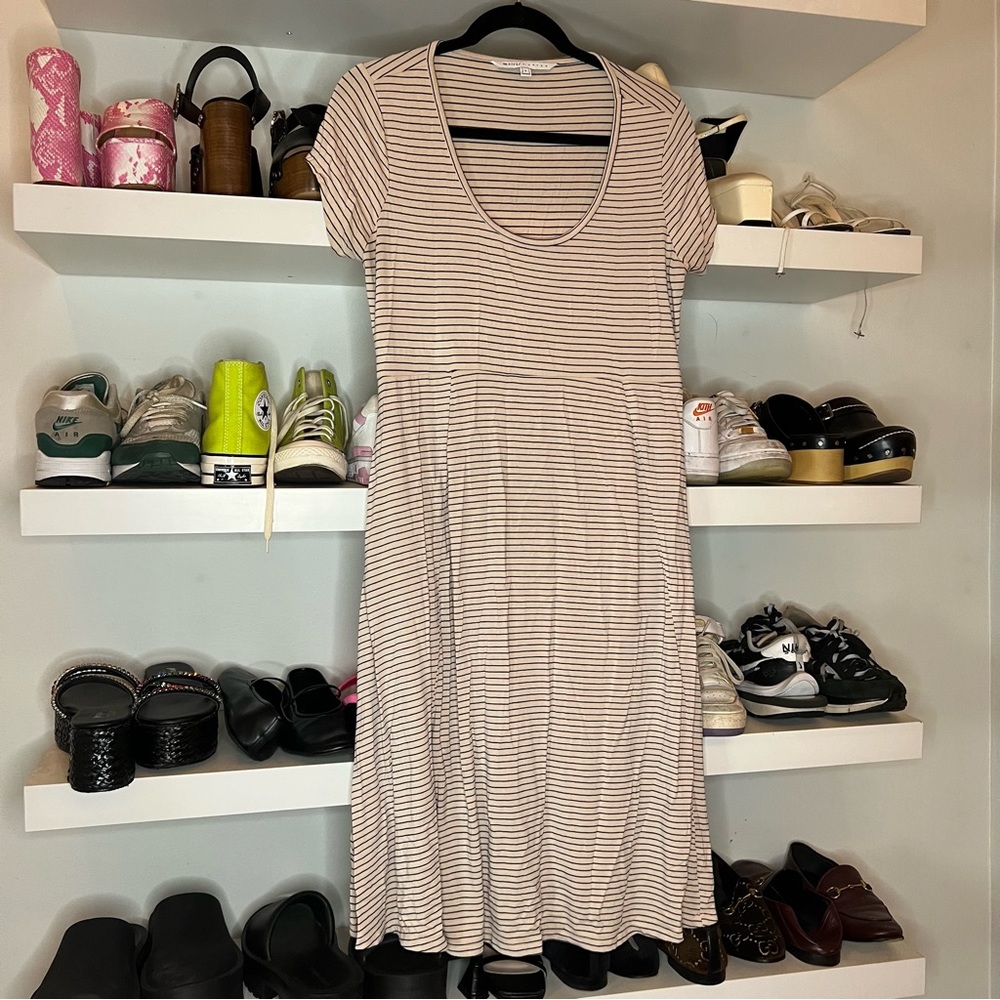 The nines by Hatch Striped T-Shirt Dress